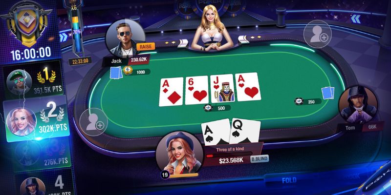 Cách chơi Poker ở vòng 2 Flop